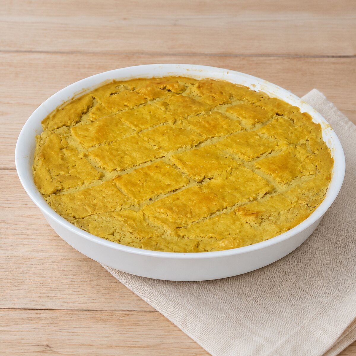 Empadão de grão-de-bico